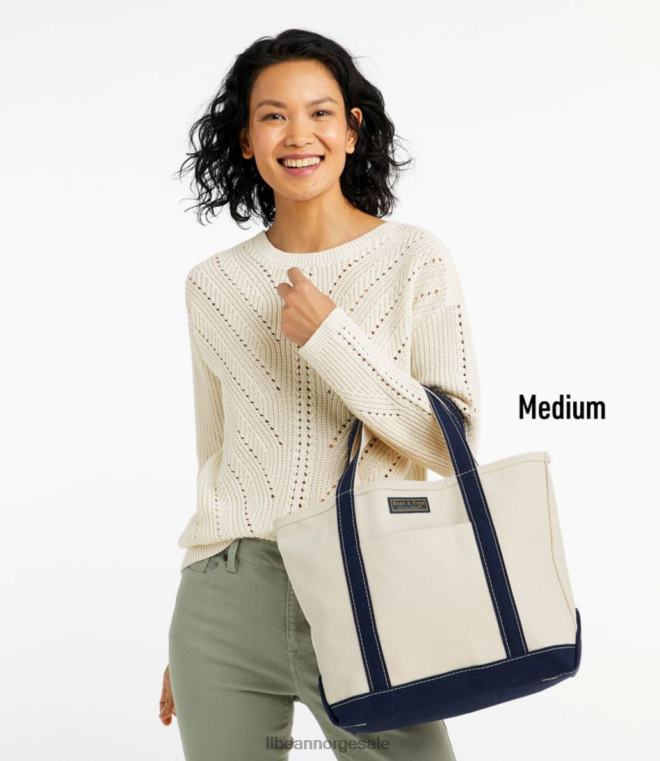 unisex båt og tote glidelås med lomme 24VDH5408 L.L.Bean tilbehør blå