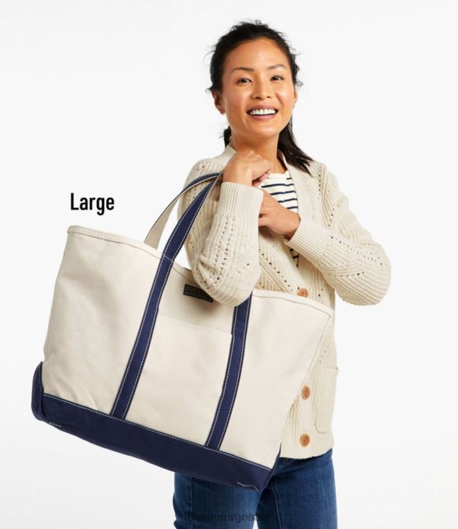 unisex båt og tote glidelås med lomme 24VDH6202 L.L.Bean tilbehør mineralrød