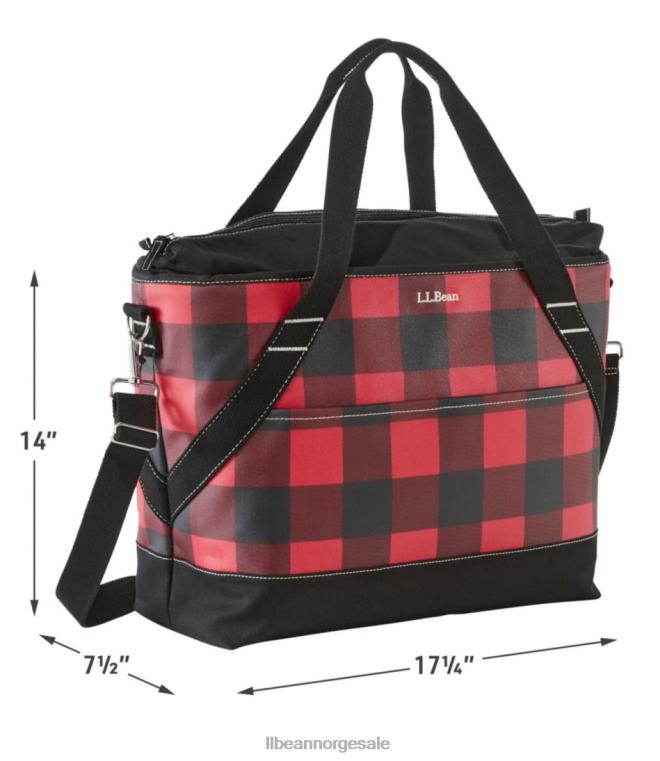 unisex isolert veske 24VDH4299 L.L.Bean tilbehør fjell rød bøffel pledd