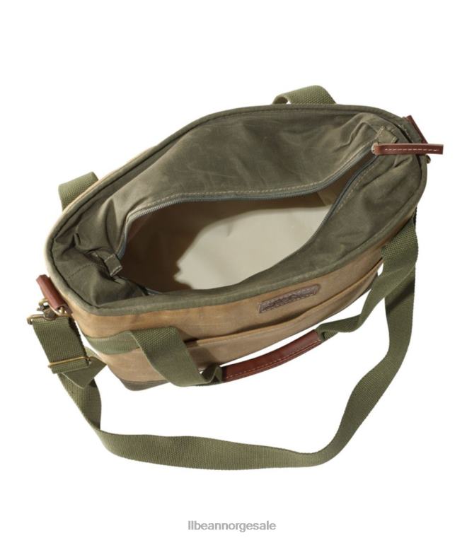 unisex isolert veske i vokset lerret 24VDH3912 L.L.Bean tilbehør marinen