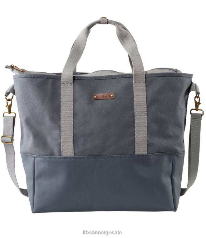 unisex nor'easter tote bag 24VDH6217 L.L.Bean tilbehør gunmetal grå/fossil grå