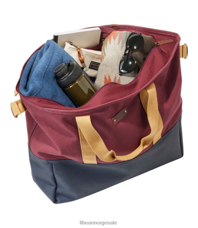 unisex nor'easter tote bag 24VDH6217 L.L.Bean tilbehør gunmetal grå/fossil grå