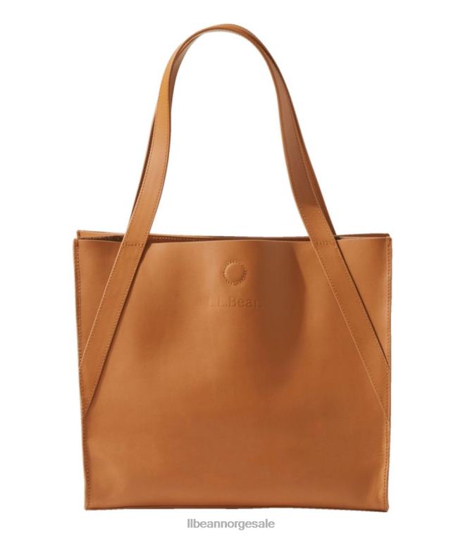 unisex stonington veske i fullnarvet skinn 24VDH2357 L.L.Bean tilbehør kamel