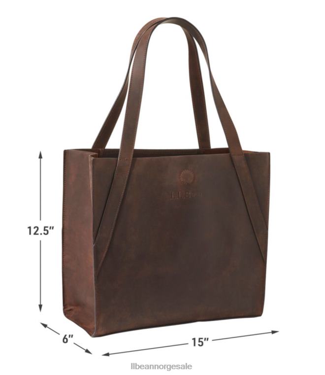 unisex stonington veske i fullnarvet skinn 24VDH4239 L.L.Bean tilbehør svart