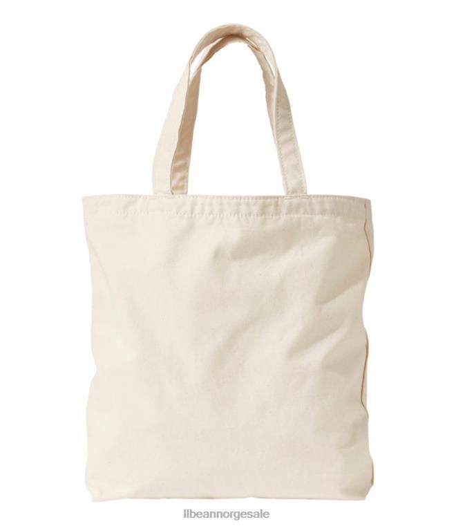 unisex x peanøtter wicked shoppa tote 24VDH2419 L.L.Bean tilbehør naturlig/vill side